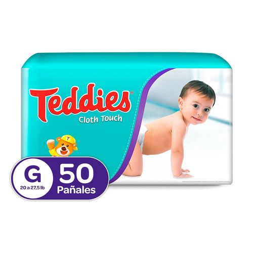 Pañales Teddies Etapa 3/G - 50 Unidades