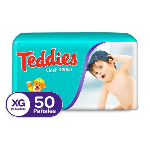 Pañales Teddies Etapa 4/XG - 50 Unidades