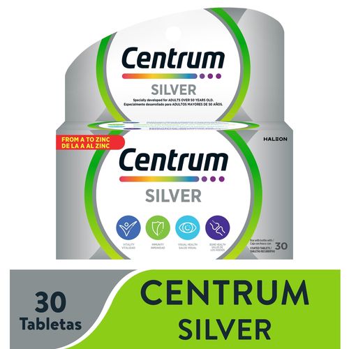 Multivitaminico Centrum Silver - 30 capsulas