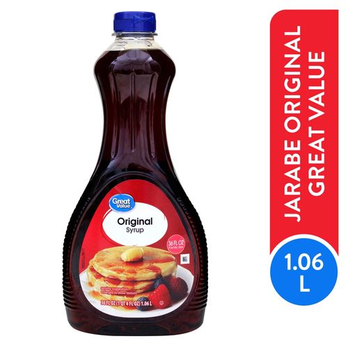 Sirope Great Value Maple Original - 1070ml