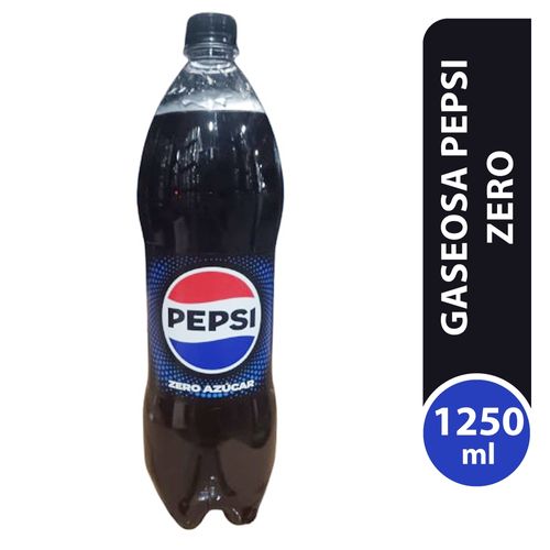 Gaseosa Pepsi Zero 1250 Ml