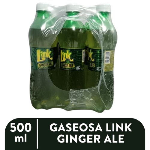 Gaseosa Link Ginger Ale 500 Ml