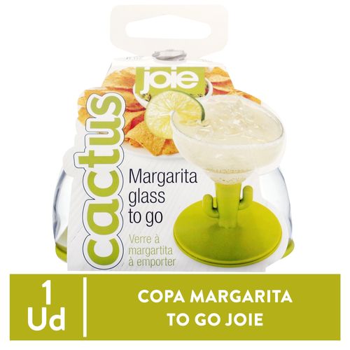 Copa Joie para margarita glass to go cactus