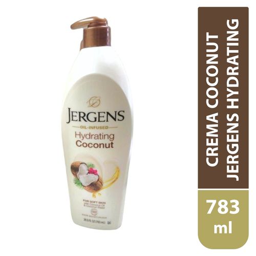 Crema Coconut Jergens Hydrating 783 Ml