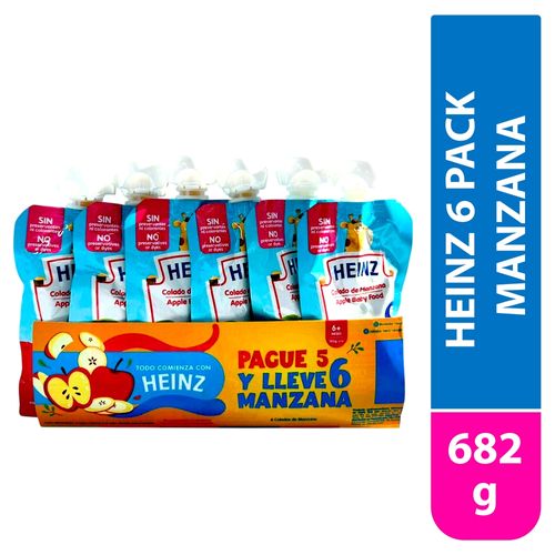 Colado Heinz Manzana 6 Pack 630gr