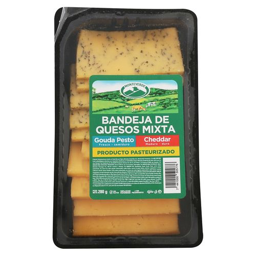 Bandeja De Quesos Mixta Monteverde 280Gr