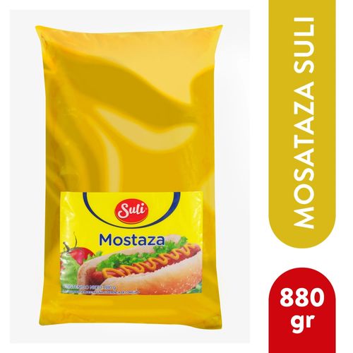 Salsa Mostaza Suli En Bolsa - 880 g
