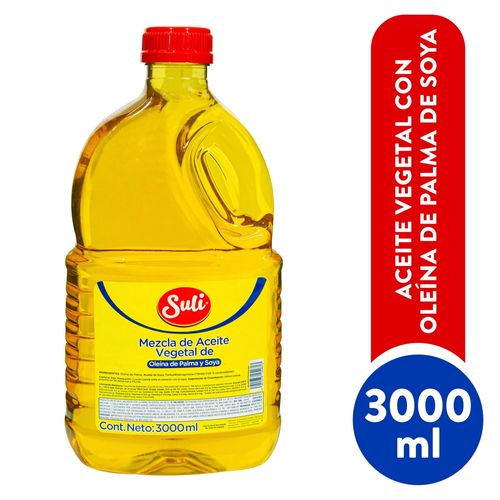 Aceite Vegetal Suli - 3000 ml