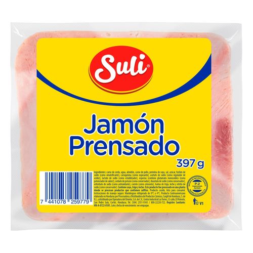 Jamón Prensado Suli empacado - 397 g