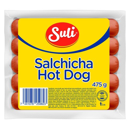 Hot Dog Suli Paquete 12 Uds - 475 g