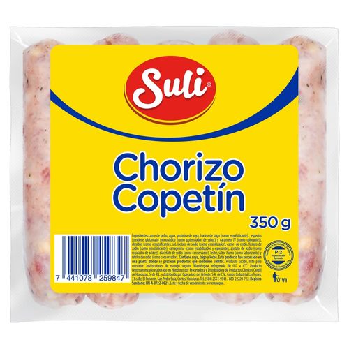 Chorizo Suli Copetin Empaque Hermetico - 350 g