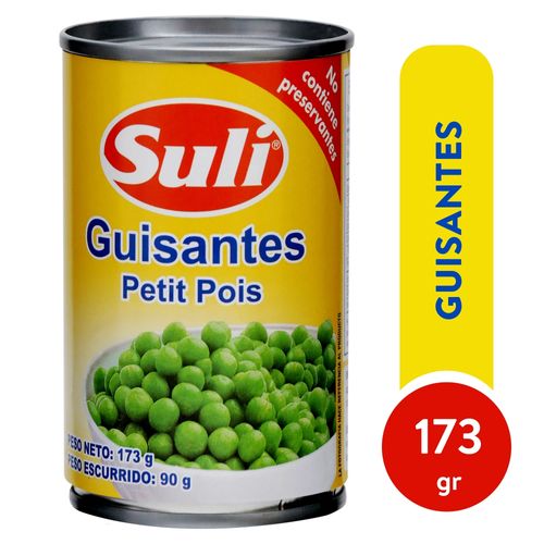 Guisantes Suli Pettit Pois Marca - 173 g