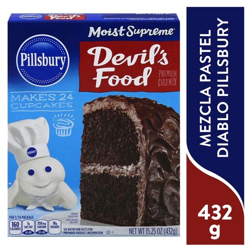 Pillsbury Mezcla Pastel Diablo432.3gr