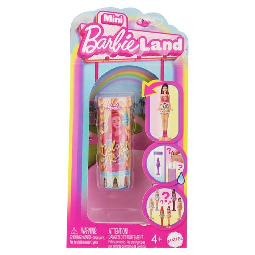 Muñeca Barbiemini Barbieland color reveal muñeca sorpresa