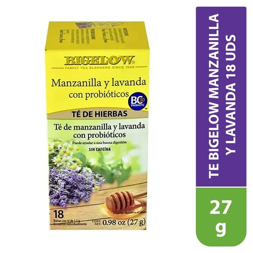 Te Bigelow Manzanilla Y Lavanda