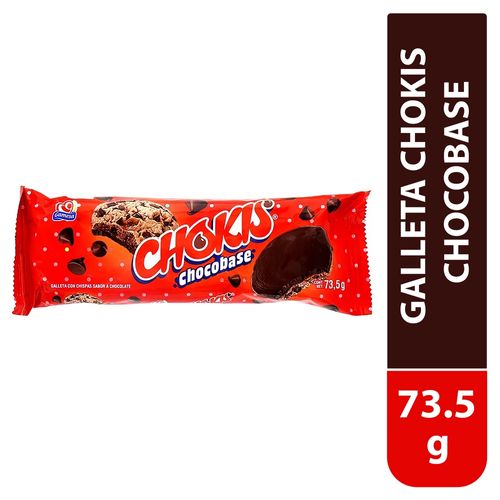 Galleta Chokis Chocobase 73.5 Gr