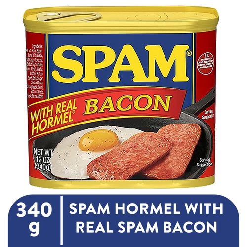 Spam Hormel With Real Spam Bacon 340gr