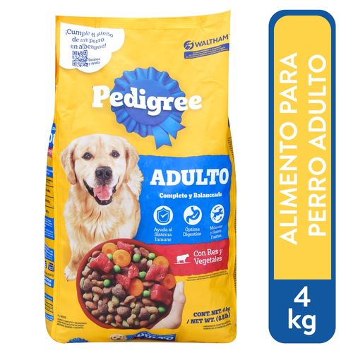 Comida Pedigree Perro Adulto Nutrition - 4kg