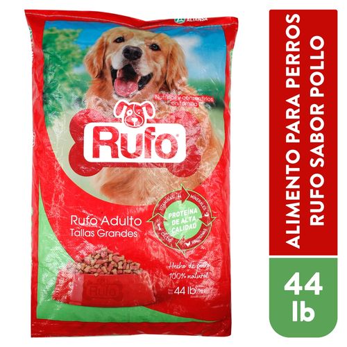 Alimento Rufo Perro Adulto - 44lbs