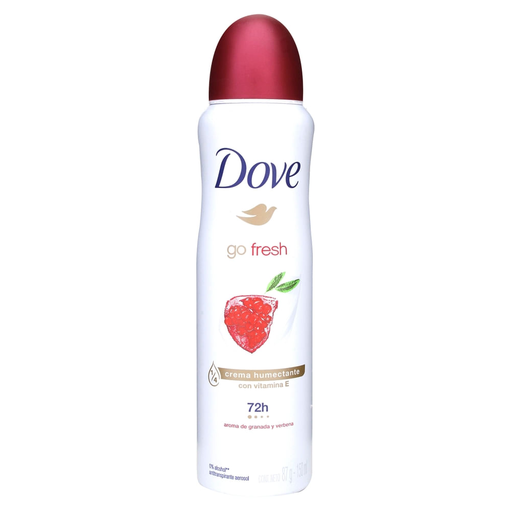DOVE Deodorant Spray – Go Fresh Granada, 250 Ml | 48h Frische, Sanft Zur Haut, Für Damen & Herren