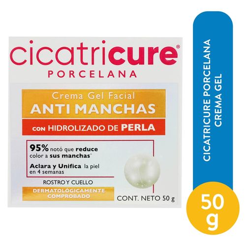 Gel Cicatricure Crema Porcelan 50 Gr