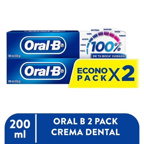 Oral B 2pack Crema Dental Eco 200ml