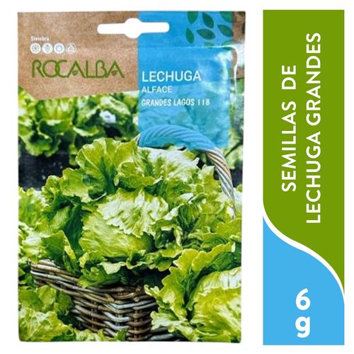 Semilla Rocalba lechuga grandes lagos -6 g
