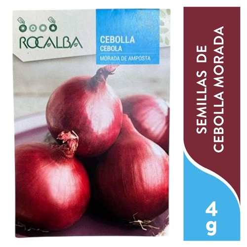 Semilla Rocalba cebolla morada de amposta -4 g