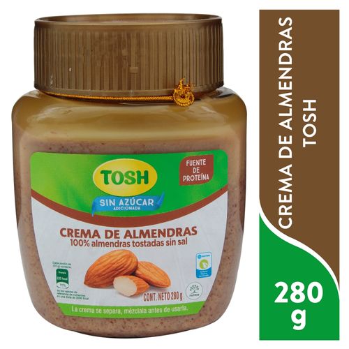 Crema Tosh  De Almendra 280 Gr