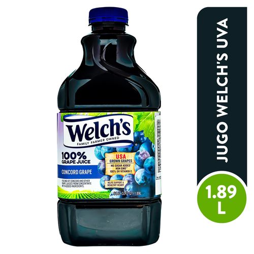 Jugo De Uva En Botella Welchs - 1892ml
