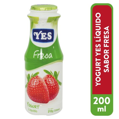 Yogurt Yes Bebible Fresa - 200ml