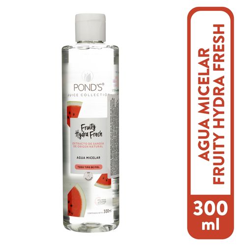 Agua Micelar Ponds Hidratante Aroma Sandia 300ml