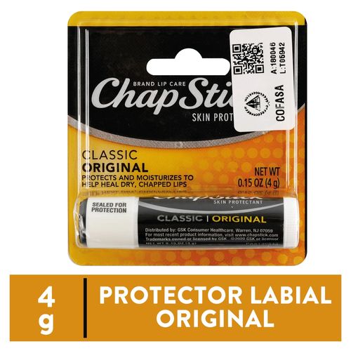 Bálsamo labial Chap Stick original - 4 g