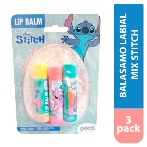 Brillo Gelatti Lip Balm Stitch 3 Ea
