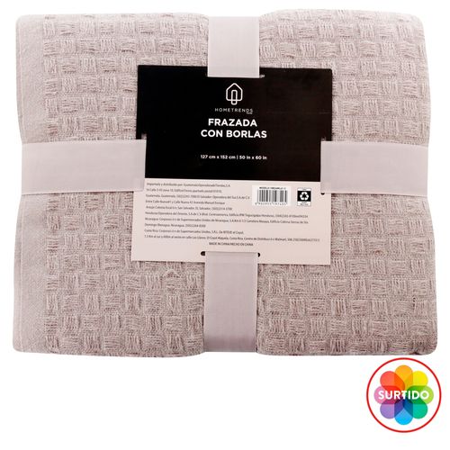 Frazada Home Trends surtido -127x152 cm