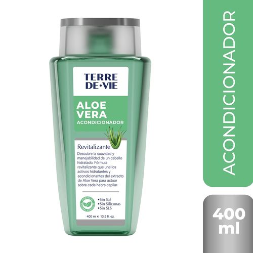 Acondicionador Aloe Vera Terre De Vie  Revitalizante - 400 ml