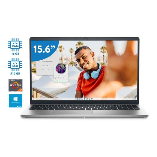 Dell Laptop 3535 15.6 R7 16Gb 512Gb W11
