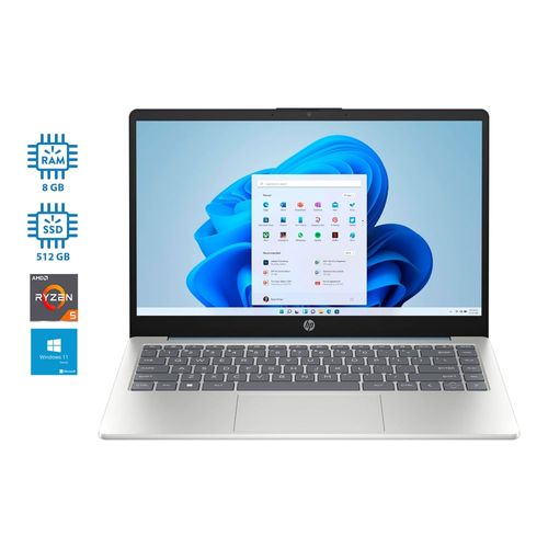 Hp Laptop R5 8Gb 512Gb Mouse
