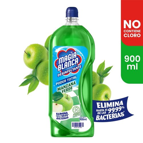 Desinfectante Magia Blanca Manzana Verde  - 900 ml