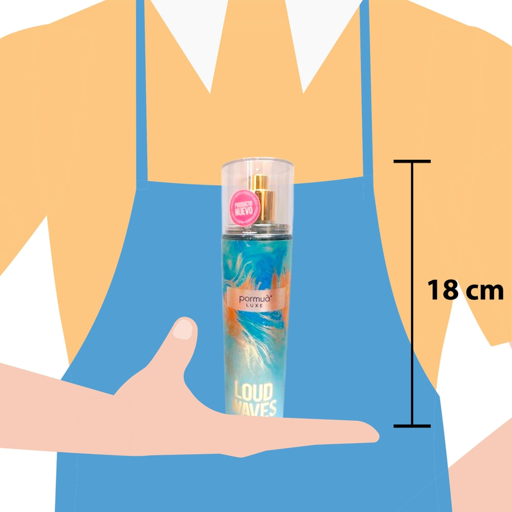 Splash Overture Pormua Luxe Loud Waves - 240 ml - Paiz Honduras