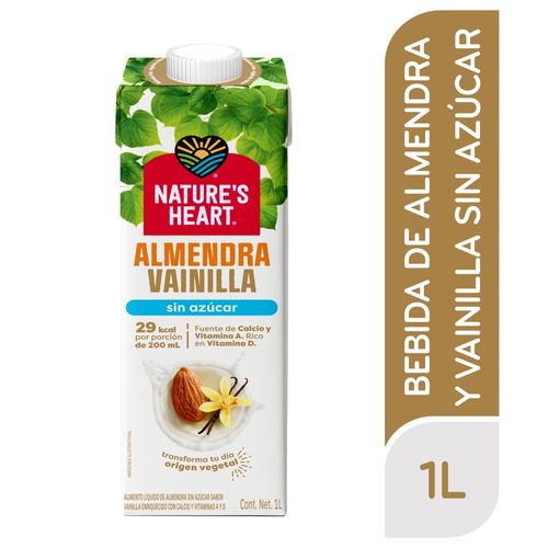 Bebida Nh Alme Vainilla No Azucar 1000ml
