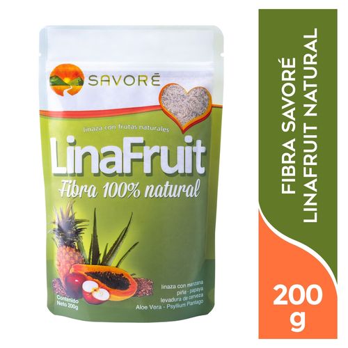 Fibra Savoré Linafruit Natural - 200 g