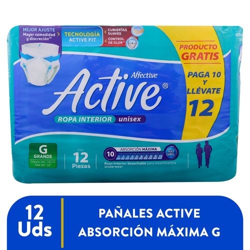 Affective Safe Pants Grande - 10 Unidades