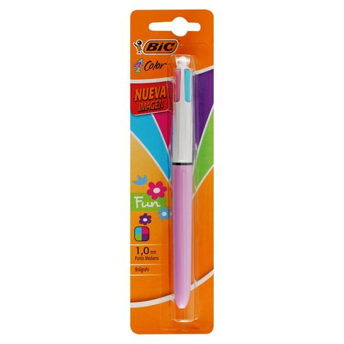 Boligrafos Fashion Bic 4 Unidades