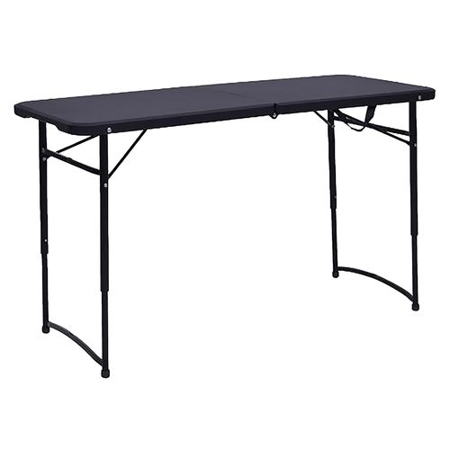 Mesa Mainstays Plegable Plastica Negra - 101.5cm