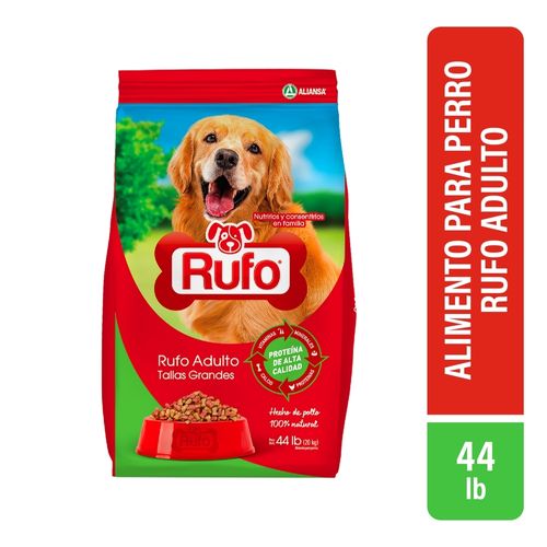 Alimento Rufo Perro Adulto - 44lbs