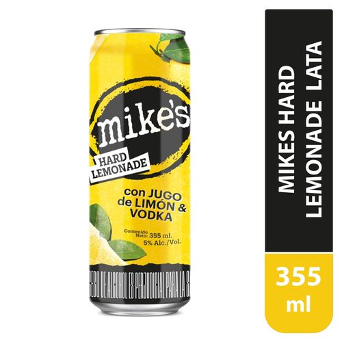 Limonada Mikes Hard lata -355 ml