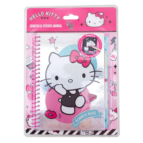 Bt Diario Scratch Hello Kitty