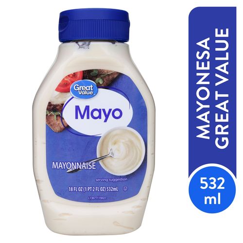 Mayonesagreat Value Squeeze - 532ml