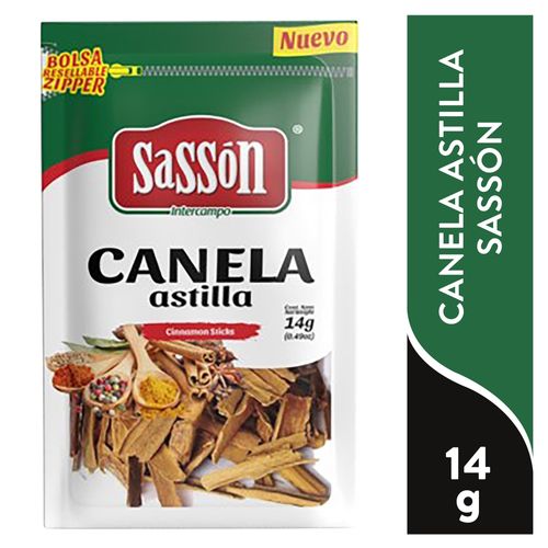 Canela Astilla Sasson Zipploc 14gr